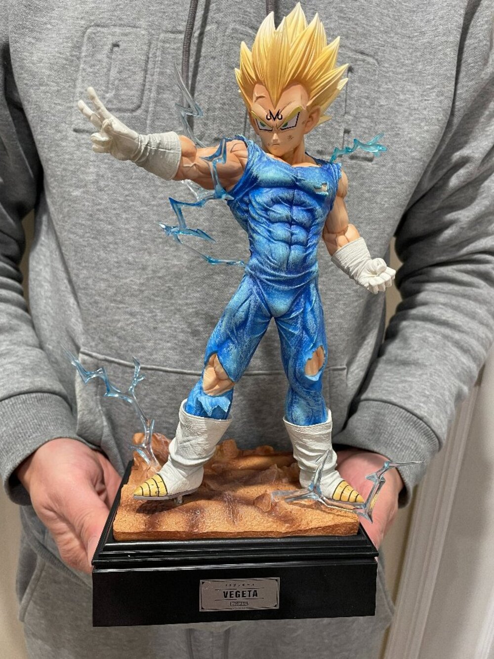 Dragon Ball Z Majin Vegeta Statue Figure Collection Anime Super Saiyan Gift